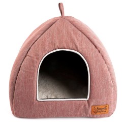Freezack Lena Cave maison rouge pour chats