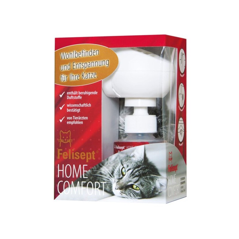 Felisept Home Comfort Kit diffuseur d’ambiance calmant pour chats