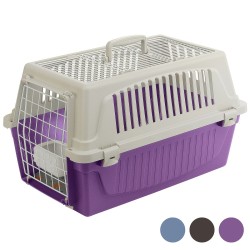Ferplast Atlas 10 Open boîte de transport violet pour chats