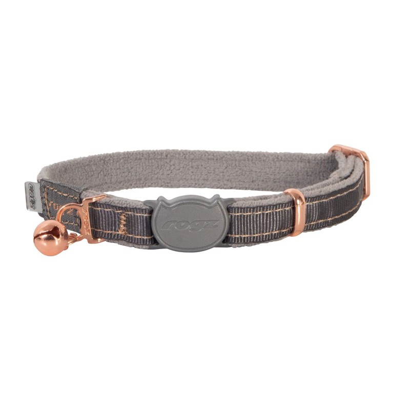rogz UrbanCat Safety Collier brun pour chats