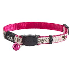 rogz FancyCat collier rose pour chats