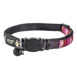 rogz NeoCat collier noir et rose pour chats