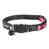 rogz NeoCat collier noir et rose pour chats