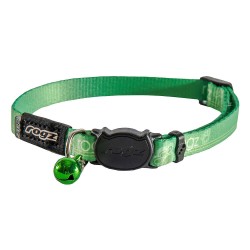 rogz Kiddycat collier vert pour chats