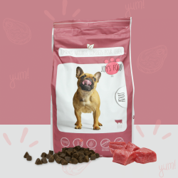Joy's Food Croquettes semi-humides Bœuf frais pour chiens