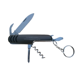 Couteau et porte clé de poche