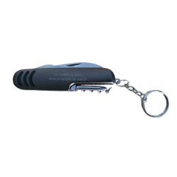 Couteau et porte clé de poche