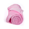 Freezack Couverture douillette Round rose pour chiens
