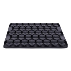 Freezack Tapis anti​-​glouton gamelle grise pour chiens
