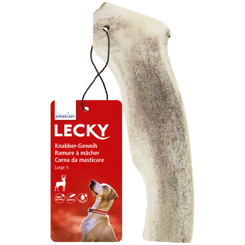 Lecky Ramure à mâcher large divisée en deux