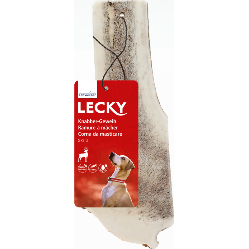 Lecky Ramure à mâcher coupée en deux