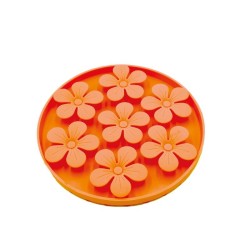 BUBIMEX TAPIS ANTI-GLOUTON BUBICHEF LICKFLOWER ORANGE