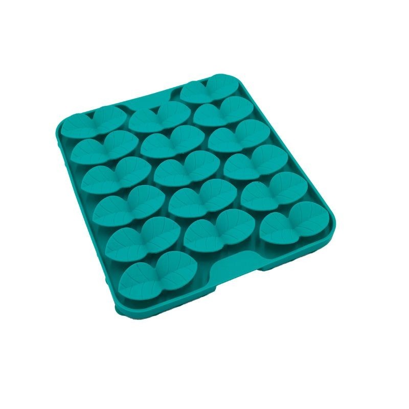 BUBIMEX TAPIS ANTI-GLOUTON BUBICHEF LICKLEAF BLEU