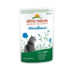 Almo Nature Sterilised au thon aliment humide pour chats