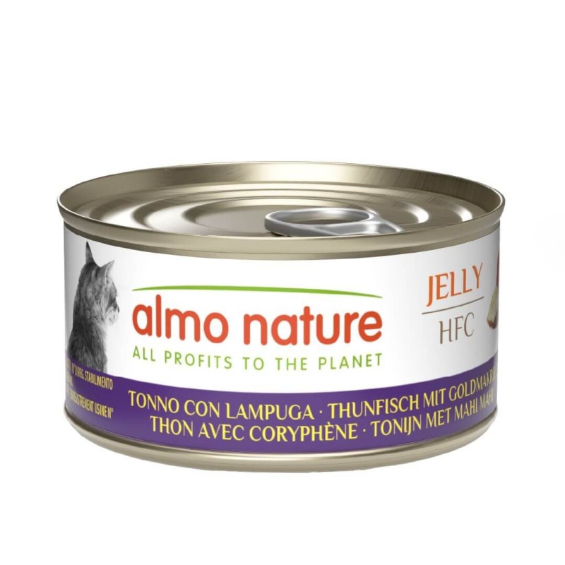 Almo Nature HFC Jelly Thon avec Dorade Coryphène aliment humide pour chats
