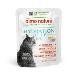 Almo Nature HFC Hydration avec poulet et bouillon aliment humide pour chats