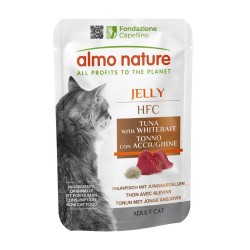Almo Nature HFC Jelly thon avec alevins aliment humide pour chats