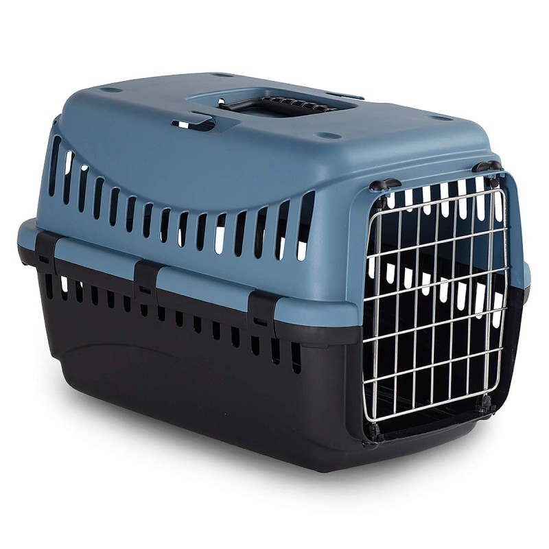 MP Bergamo Gipsy Eco boîte de transport avec porte métallique, bleu