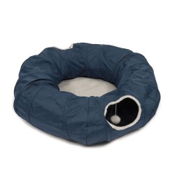 Catit Vesper Tunnel Jouet pour lapins, bleu