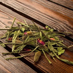 bunny Botanicals mélange de plantain lancéolé ​& fleurs de rose