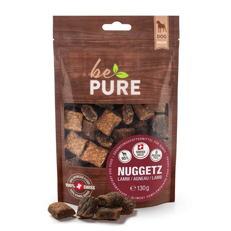 bePure Nuggetz à l'agneau pour chiens