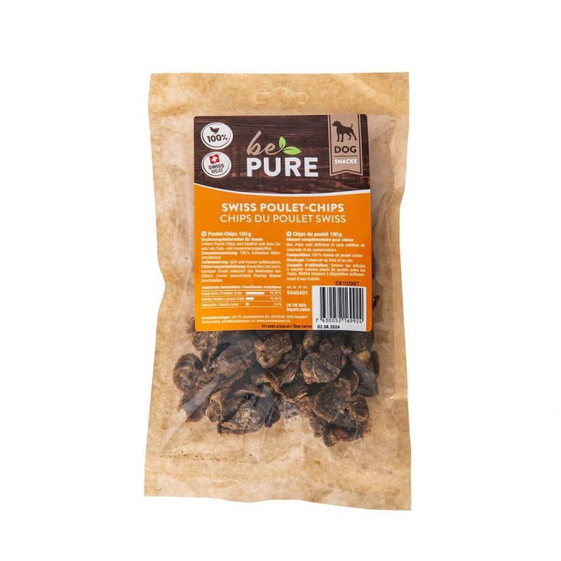 bePure Chips de poulet suisses