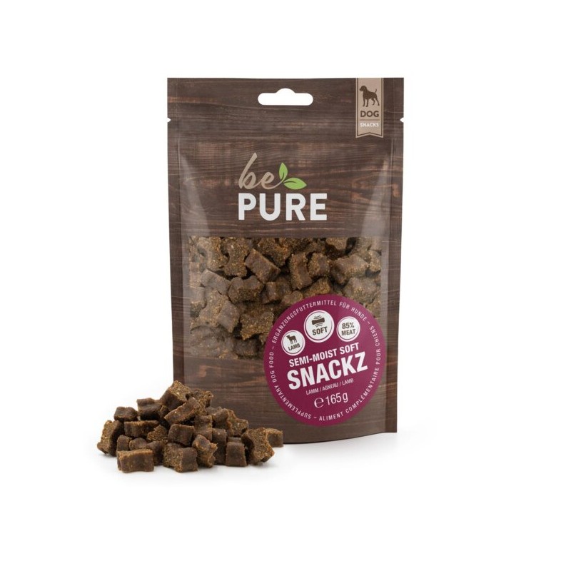 bePure Semi​-​Moist Soft Snackz à l’agneau