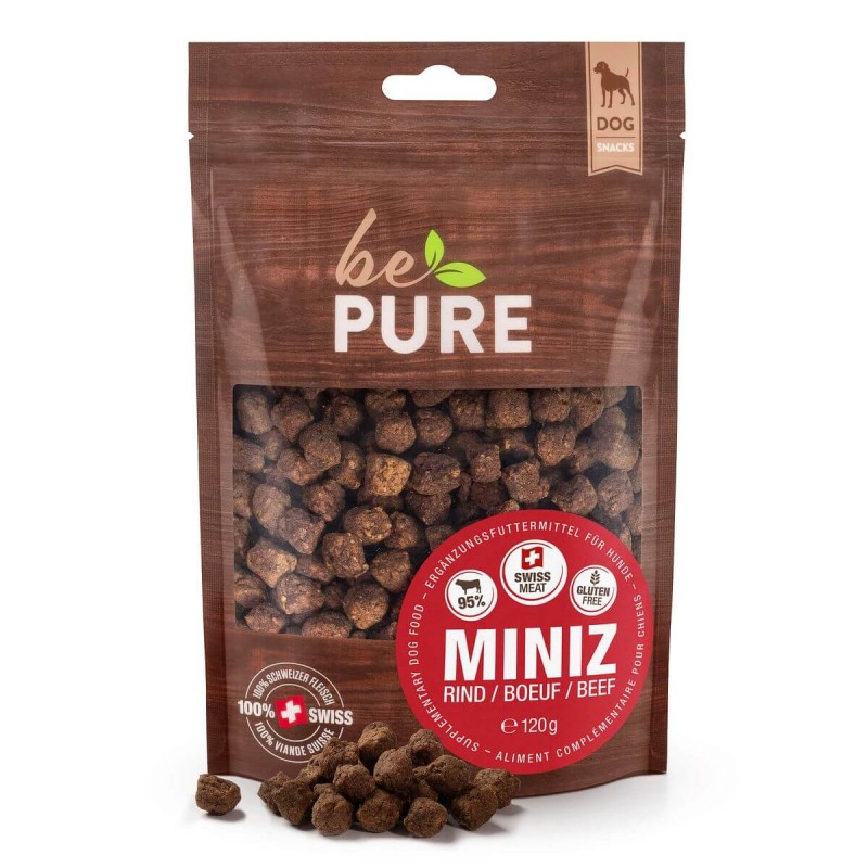 bePure Miniz au bœuf pour chiens