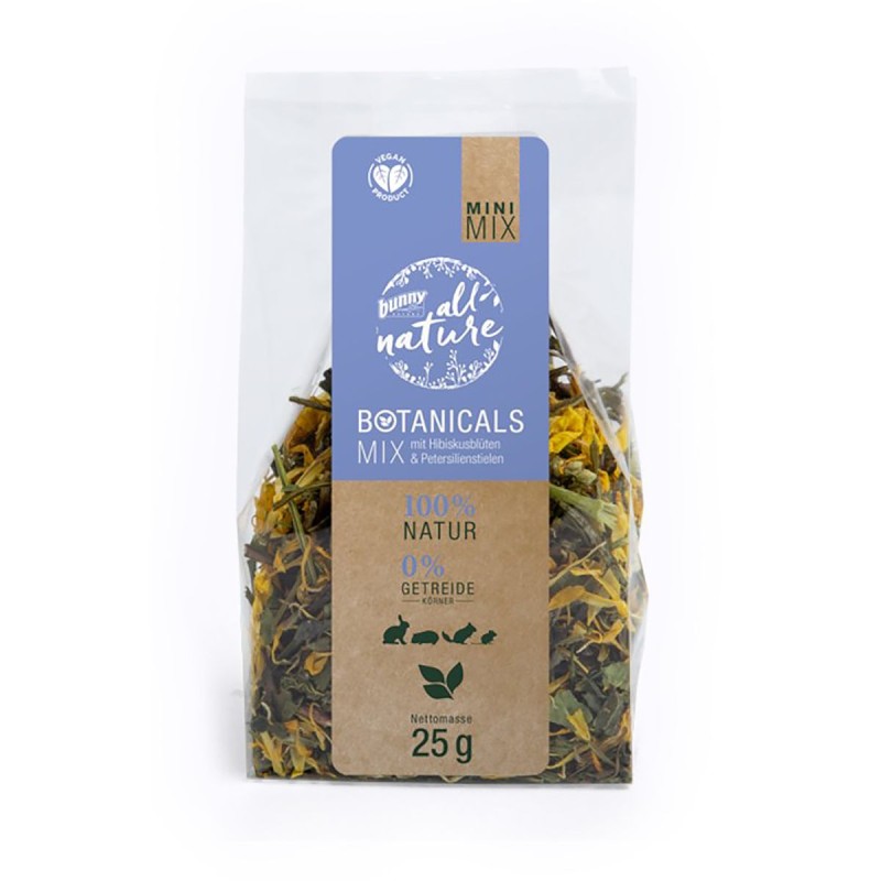 Bunny Botanicals mini Mix avec fleurs d’hibiscus ​& tiges de persil