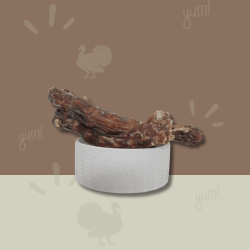 Joy's Food cous de dindes séchés pour chiens