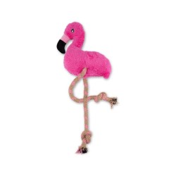 Beco Pets Hemp Rope Flamingo jouet pour chiens