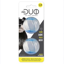 Jouets Zeus Duo Ball Squeak ​& Glow pour chiens