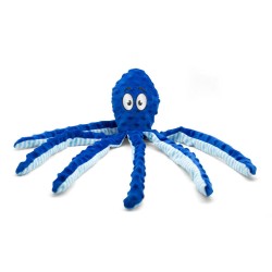 Peluche pieuvre bleue Bublimex pour chiens