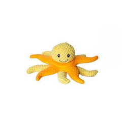 KIWI OCTOPUS & STARFISH JAUNE pour chien