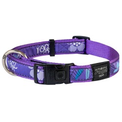 Rogz Fancy Dress Purple Forest collier pour chiens