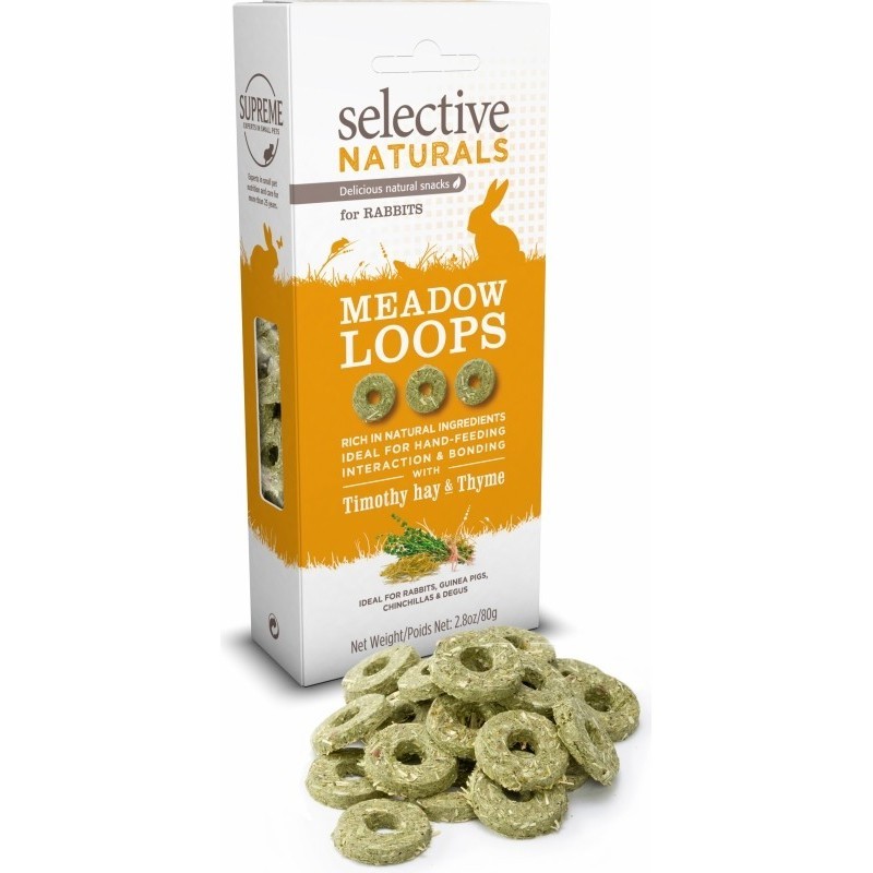 Science Selective Meadow Loops friandises pour lapins et rongeurs
