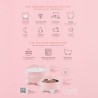 Catit Pixi Fountain Combo Kit distributeur rose pour chats