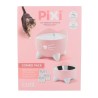 Catit Pixi Fountain Combo Kit distributeur rose pour chats