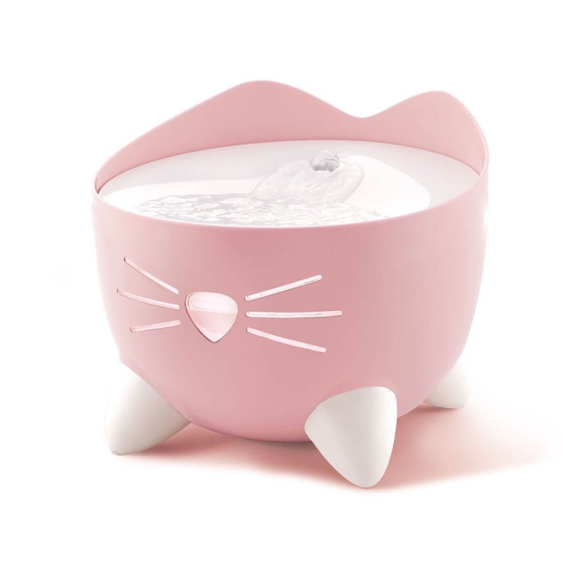 Catit Pixi Fountain distributeur rose pour chats