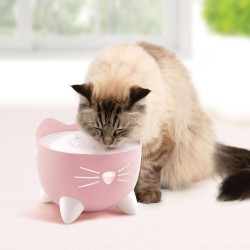 Catit Pixi Fountain distributeur rose pour chats
